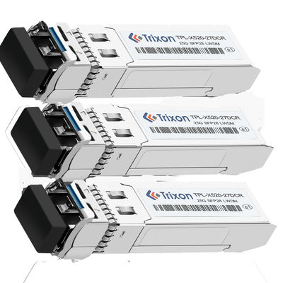 acheter 25G SFP28 Transcepteur optique LWDM Type de fibre SMF 20km fabrication en ligne