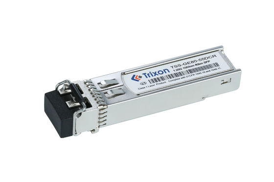 acheter TSS-GE80-55DCR 1.25G 80km1550nm LC émetteur-récepteur Ethernet en mode unique pour les applications réseau fabrication en ligne