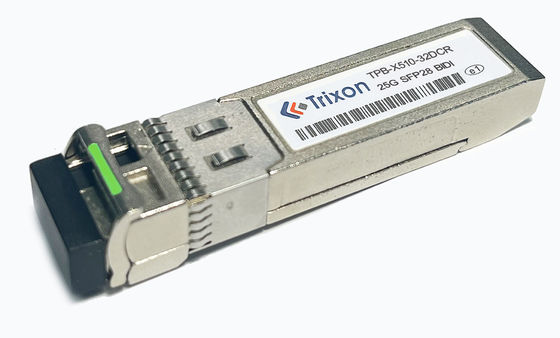 25G SFP28 Module Bidi Émetteur-récepteur optique SMF 25Gbps DDM/DOM