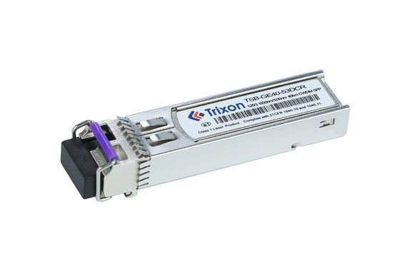 TSB-GE20-35DIR 1.25G SFP BIDI Transcepteur à 20 km à 1310nm/1550nm Longueur d'onde -40 °C ~ +85 °C SMF