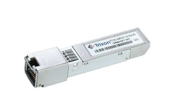 RJ-45 10gbe Transcepteur en cuivre SFP 1.25Gbps 10M 100M 1000M TCS-GEM1-01NCR