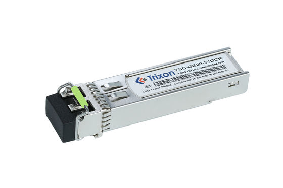TSC-GE20-XXDCR 20km 3,3V Transcepteur CWDM SFP Mod1270 Nm-1610 Nm Longueur d'onde 1,25G Débit de données