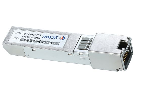 RJ-45 10gbe Transcepteur en cuivre SFP 1.25Gbps 10M 100M 1000M TCS-GEM1-01NCR