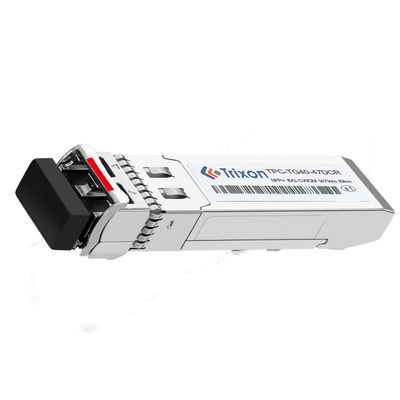 TPC-TG40-27~61DCR 10G SFP+ CWDM 40km Module émetteur-récepteur 1271nm~1611nm 0°C ~+70°C,
