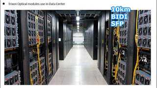 Connecteur SMF LC 1,25 G BIDI SFP 10 km